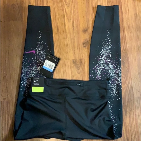 Nike Women's Running Tight Fit Leggings - Picture 4 of 8